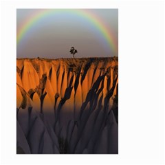 Rainbows Landscape Nature Large Garden Flag (two Sides) by Simbadda