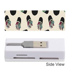 Succulent Plants Pattern Lights Memory Card Reader (stick)  by Simbadda