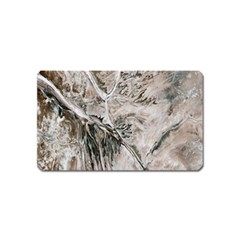 Earth Landscape Aerial View Nature Magnet (name Card) by Simbadda