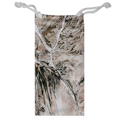 Earth Landscape Aerial View Nature Jewelry Bag by Simbadda