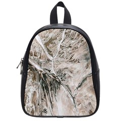 Earth Landscape Aerial View Nature School Bags (small)  by Simbadda