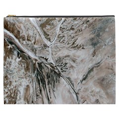 Earth Landscape Aerial View Nature Cosmetic Bag (xxxl)  by Simbadda