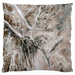 Earth Landscape Aerial View Nature Standard Flano Cushion Case (one Side) by Simbadda