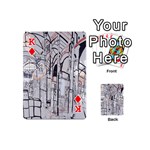 Cityscapes England London Europe United Kingdom Artwork Drawings Traditional Art Playing Cards 54 (Mini)  Front - DiamondK