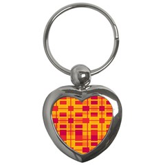 Pattern Key Chains (heart) 