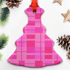 Pattern Christmas Tree Ornament (two Sides)