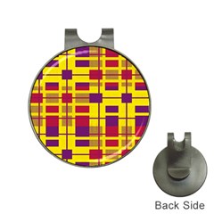 Pattern Hat Clips with Golf Markers