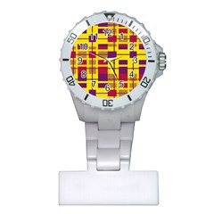 Pattern Plastic Nurses Watch