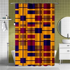 Pattern Shower Curtain 48  X 72  (small) 