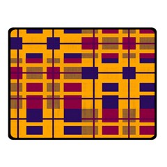 Pattern Double Sided Fleece Blanket (small) 