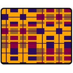 Pattern Double Sided Fleece Blanket (medium) 