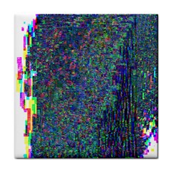 Glitch Art Tile Coasters