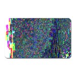 Glitch Art Magnet (Rectangular) Front