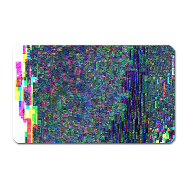 Glitch Art Magnet (Rectangular)