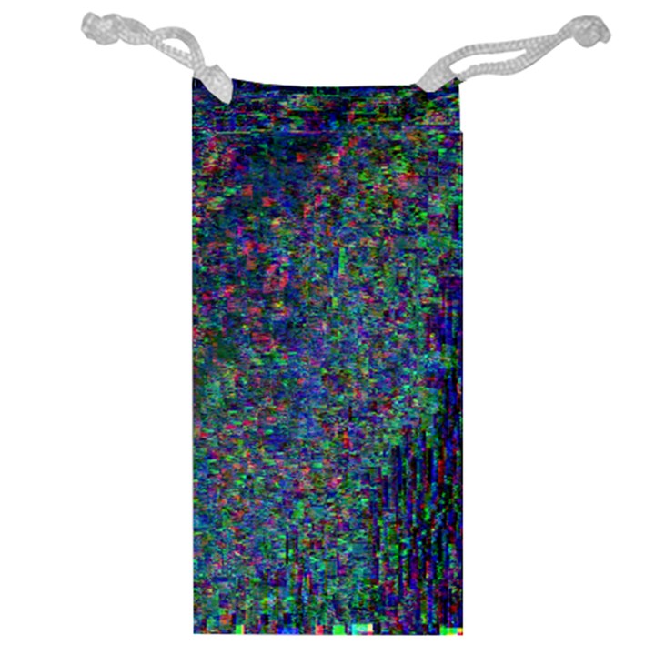 Glitch Art Jewelry Bag