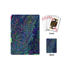 Glitch Art Playing Cards (mini)  by Simbadda