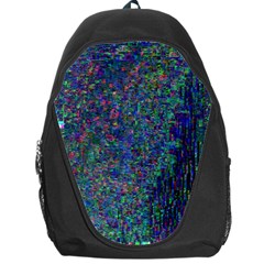 Glitch Art Backpack Bag