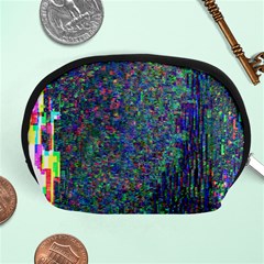 Glitch Art Accessory Pouches (Medium) 