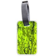 Concept Art Spider Digital Art Green Luggage Tags (two Sides) by Simbadda