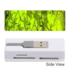 Concept Art Spider Digital Art Green Memory Card Reader (stick)  by Simbadda