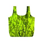 Concept Art Spider Digital Art Green Full Print Recycle Bags (S)  Front