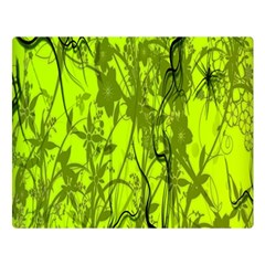 Concept Art Spider Digital Art Green Double Sided Flano Blanket (large) 