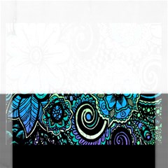 Sun Set Floral Rectangular Jigsaw Puzzl by Simbadda