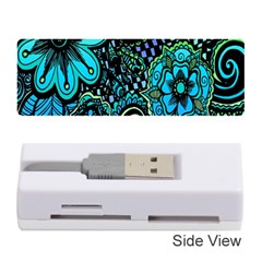 Sun Set Floral Memory Card Reader (stick)  by Simbadda