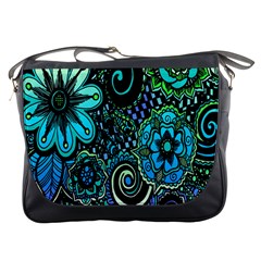 Sun Set Floral Messenger Bags by Simbadda