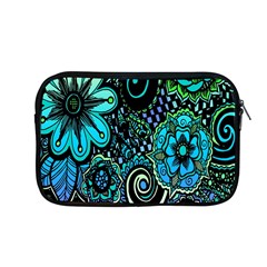 Sun Set Floral Apple Macbook Pro 13  Zipper Case by Simbadda