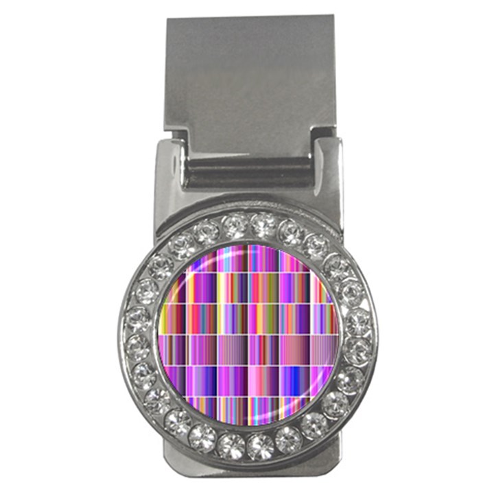 Plasma Gradient Gradation Money Clips (CZ) 