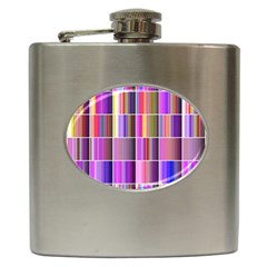 Plasma Gradient Gradation Hip Flask (6 Oz) by Simbadda