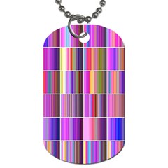 Plasma Gradient Gradation Dog Tag (two Sides) by Simbadda