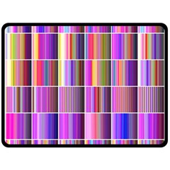 Plasma Gradient Gradation Fleece Blanket (large)  by Simbadda