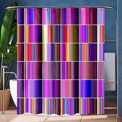 Plasma Gradient Gradation Shower Curtain 60  X 72  (medium)  by Simbadda