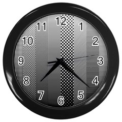 Semi Authentic Screen Tone Gradient Pack Wall Clocks (black) by Simbadda