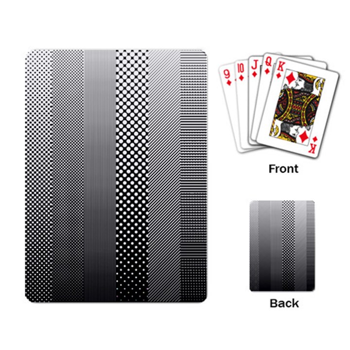 Semi Authentic Screen Tone Gradient Pack Playing Card