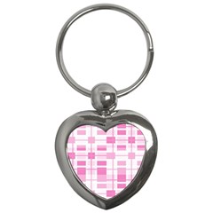 Pattern Key Chains (heart)  by Valentinaart