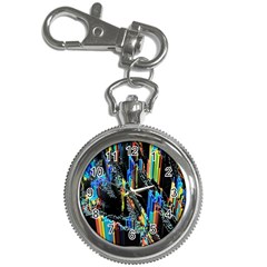 Abstract 3d Blender Colorful Key Chain Watches