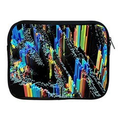 Abstract 3d Blender Colorful Apple Ipad 2/3/4 Zipper Cases