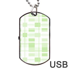 Pattern Dog Tag Usb Flash (two Sides)