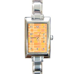 Pattern Rectangle Italian Charm Watch