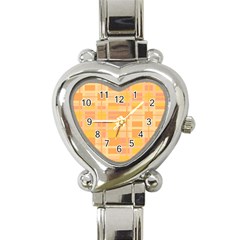 Pattern Heart Italian Charm Watch