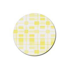 Pattern Rubber Coaster (round)  by Valentinaart