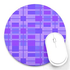 Pattern Round Mousepads by Valentinaart