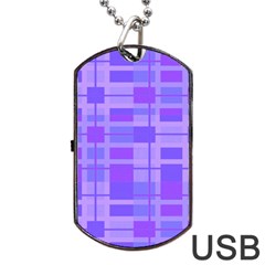 Pattern Dog Tag Usb Flash (one Side)