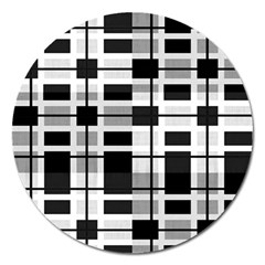 Pattern Magnet 5  (Round)