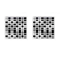 Pattern Cufflinks (Square)