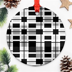 Pattern Round Ornament (Two Sides)