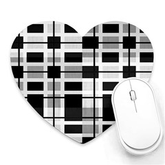 Pattern Heart Mousepads